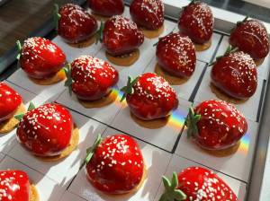 Strawberry Fruit Cake